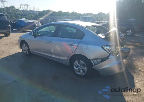 2015 Honda Civic Lx from USA, damaged, VIN 19XFB2F55FE275558